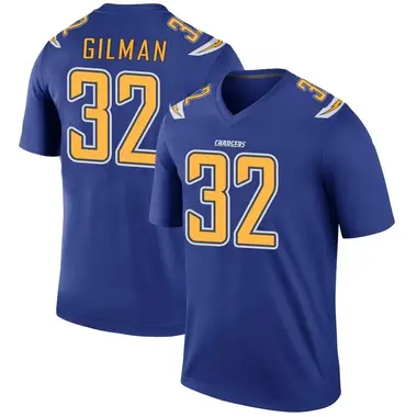 Men's Alohi Gilman Los Angeles Chargers Color Rush Jersey - Legend Royal Big & Tall