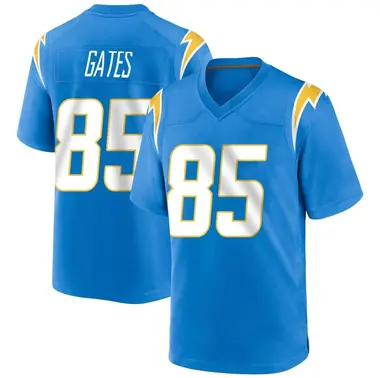 Men's Antonio Gates Los Angeles Chargers Powder Alternate Jersey - Game Blue