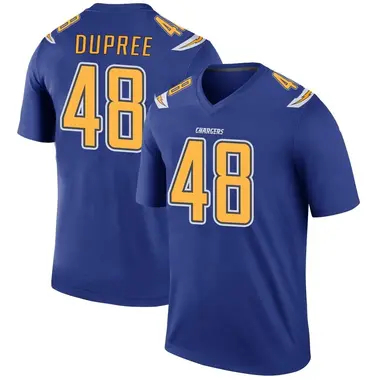 Men's Bud Dupree Los Angeles Chargers Color Rush Jersey - Legend Royal Big & Tall