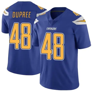 Men's Bud Dupree Los Angeles Chargers Color Rush Vapor Untouchable Jersey - Limited Royal