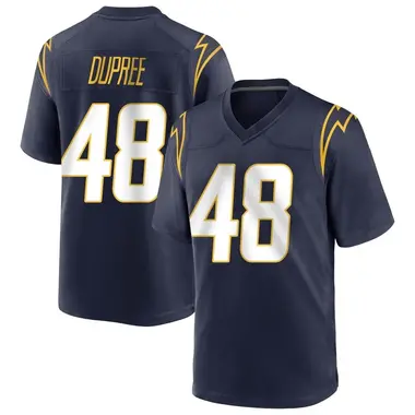 Men's Bud Dupree Los Angeles Chargers Team Color Jersey - Game Navy