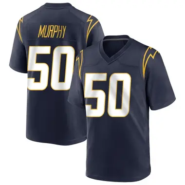 Men's Caleb Murphy Los Angeles Chargers Team Color Jersey - Game Navy