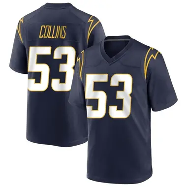 Men's Chris Collins Los Angeles Chargers Team Color Jersey - Game Navy