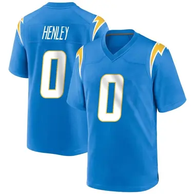 Men's Daiyan Henley Los Angeles Chargers Powder Alternate Jersey - Game Blue