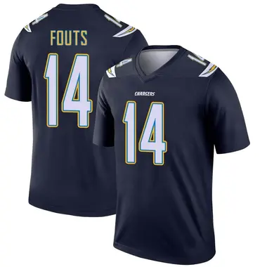 Men's Dan Fouts Los Angeles Chargers Jersey - Legend Navy Big & Tall