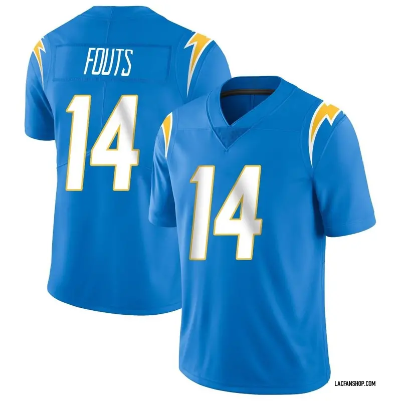 Men's Dan Fouts Los Angeles Chargers Powder Vapor Untouchable