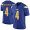 Men's Gus Edwards Los Angeles Chargers Color Rush Vapor Untouchable Jersey - Limited Royal