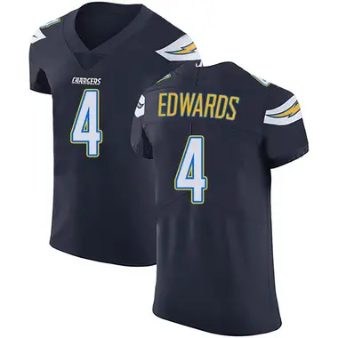 Men's Gus Edwards Los Angeles Chargers Team Color Vapor Untouchable Jersey - Elite Navy Blue