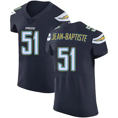 Men's Jeremiah Jean-Baptiste Los Angeles Chargers Team Color Vapor Untouchable Jersey - Elite Navy Blue