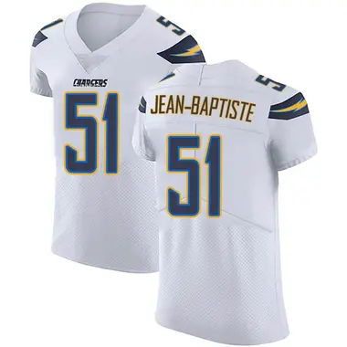 Men's Jeremiah Jean-Baptiste Los Angeles Chargers Vapor Untouchable Jersey - Elite White