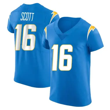 Men's JK Scott Los Angeles Chargers Alternate Vapor Untouchable Jersey - Elite Blue