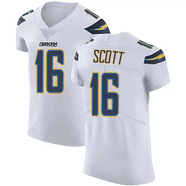 Men's JK Scott Los Angeles Chargers Vapor Untouchable Jersey - Elite White