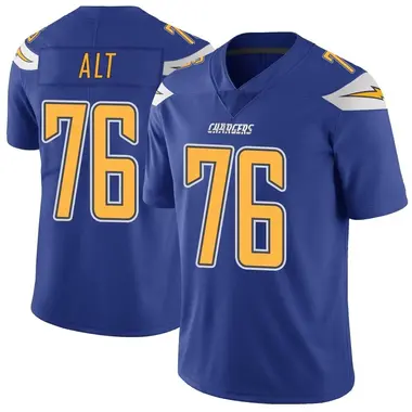 Men's Joe Alt Los Angeles Chargers Color Rush Vapor Untouchable Jersey - Limited Royal