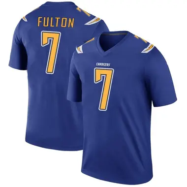 Men's Kristian Fulton Los Angeles Chargers Color Rush Jersey - Legend Royal Big & Tall