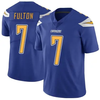 Men's Kristian Fulton Los Angeles Chargers Color Rush Vapor Untouchable Jersey - Limited Royal