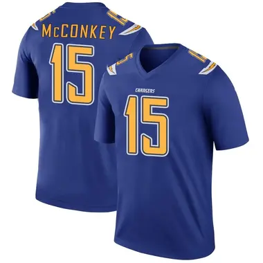 Men's Ladd McConkey Los Angeles Chargers Color Rush Jersey - Legend Royal Big & Tall