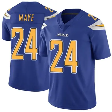 Men's Marcus Maye Los Angeles Chargers Color Rush Vapor Untouchable Jersey - Limited Royal