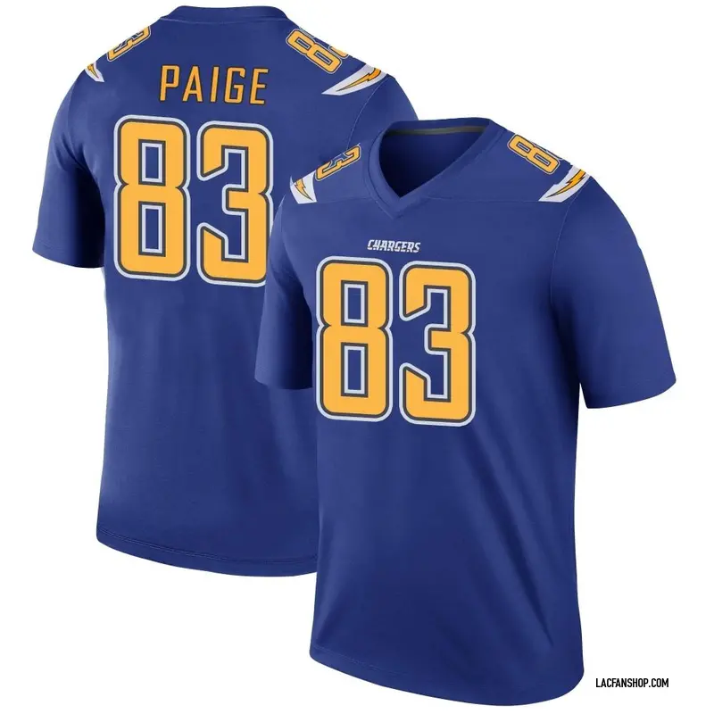 chargers color rush jersey