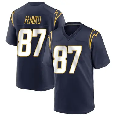 Men's Simi Fehoko Los Angeles Chargers Team Color Jersey - Game Navy