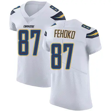 Men's Simi Fehoko Los Angeles Chargers Vapor Untouchable Jersey - Elite White