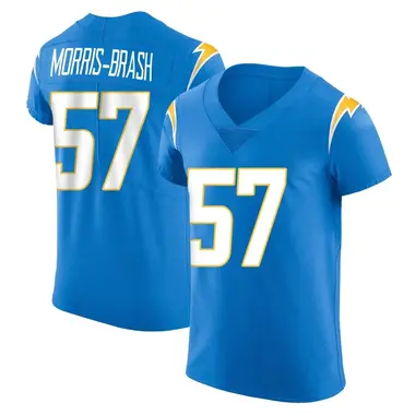 Men's Tre'Mon Morris-Brash Los Angeles Chargers Alternate Vapor Untouchable Jersey - Elite Blue