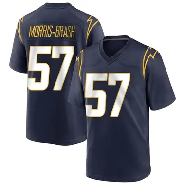 Men's Tre'Mon Morris-Brash Los Angeles Chargers Team Color Jersey - Game Navy