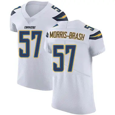 Men's Tre'Mon Morris-Brash Los Angeles Chargers Vapor Untouchable Jersey - Elite White