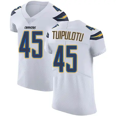 Men's Tuli Tuipulotu Los Angeles Chargers Vapor Untouchable Jersey - Elite White