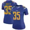 Women's Dicaprio Bootle Los Angeles Chargers Color Rush Jersey - Legend Royal Plus Size