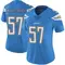 Women's Tre'Mon Morris-Brash Los Angeles Chargers Powder Vapor Untouchable Alternate Jersey - Limited Blue