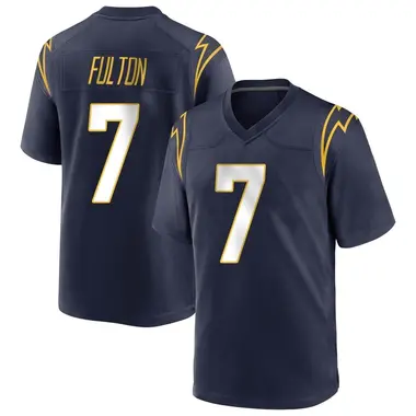 Youth Kristian Fulton Los Angeles Chargers Team Color Jersey - Game Navy